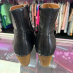 9 House of Harlow Leather Heeled Bootie