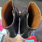 9 House of Harlow Leather Heeled Bootie