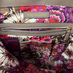 Vera Bradley Amy Sycamore Leather Quilted Backpack