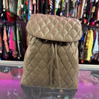 Vera Bradley Amy Sycamore Leather Quilted Backpack