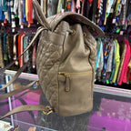 Vera Bradley Amy Sycamore Leather Quilted Backpack