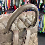 Vera Bradley Amy Sycamore Leather Quilted Backpack