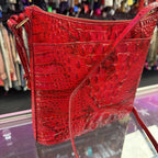 Brahmin Katie Melbourne Croco Leather Crossbody