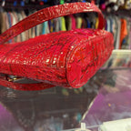 Brahmin Katie Melbourne Croco Leather Crossbody