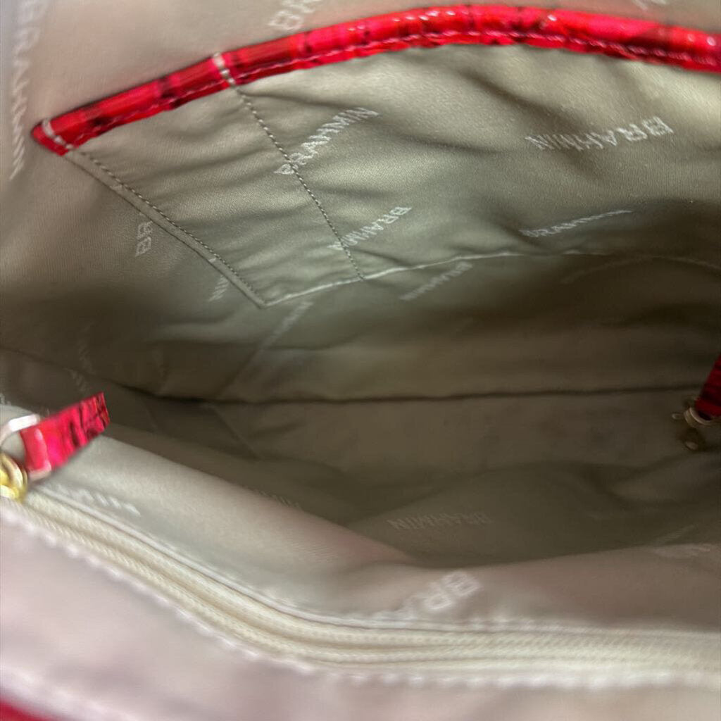 Brahmin Katie Melbourne Croco Leather Crossbody