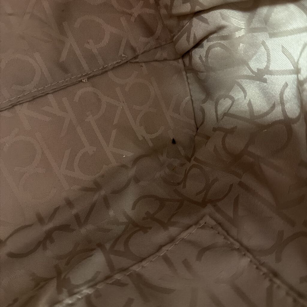 Calvin Klein Monogram Chain Detail Tote