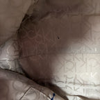 Calvin Klein Monogram Chain Detail Tote