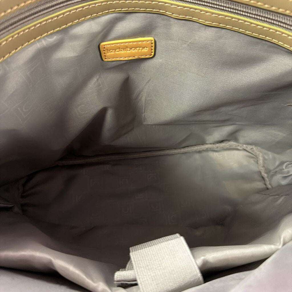 Liz Clairborne NWT Casa Blanca Zip Top Tote