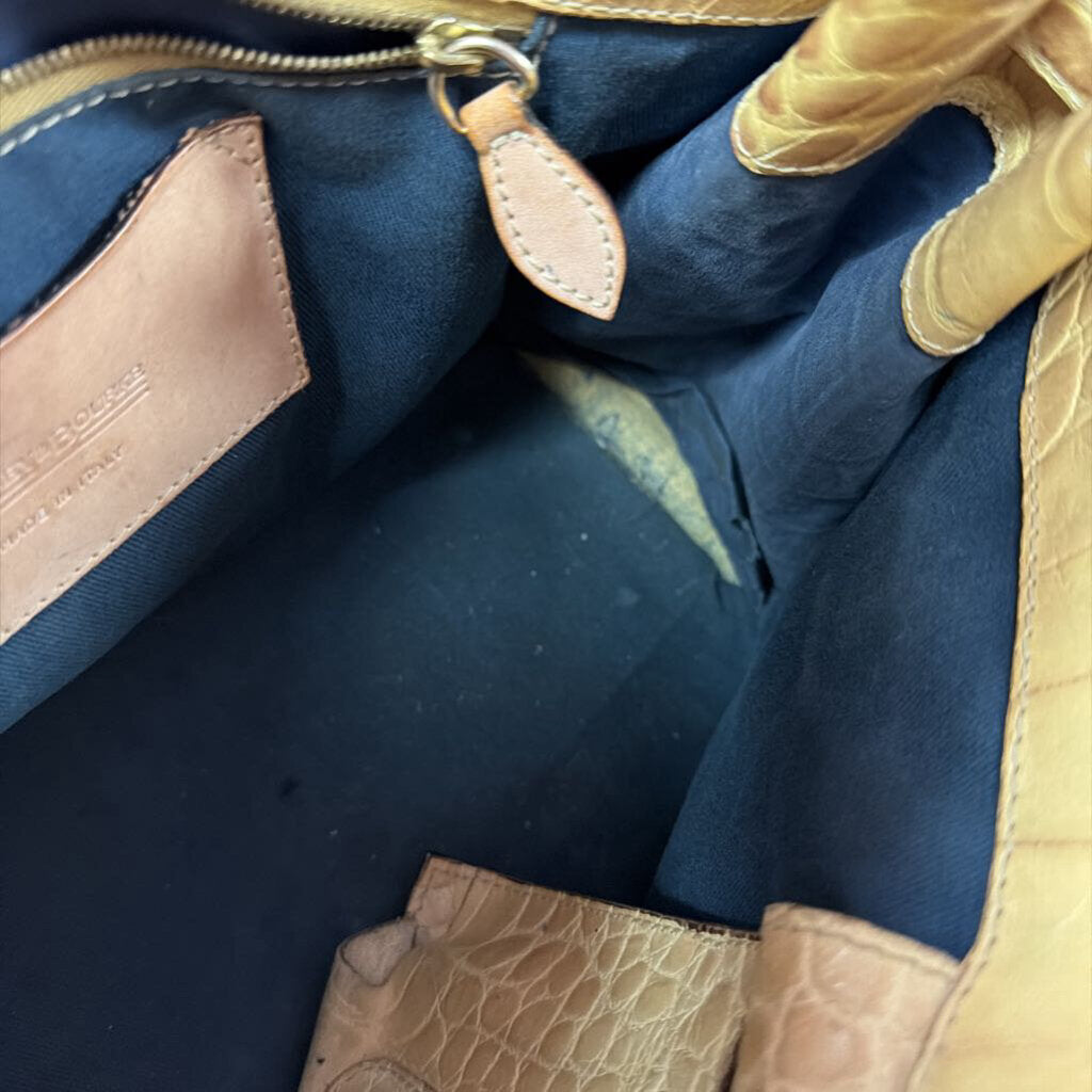 Dooney & Bourke Alto Drawstring Tassel Tote As Is Some Defect to Lining