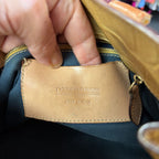 Dooney & Bourke Alto Drawstring Tassel Tote As Is Some Defect to Lining