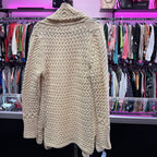 SM L/S crochet cardigan
