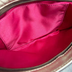 Coach Metallic Leather Clutch