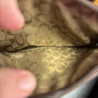 Coach Leather Wristlet