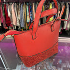Kate Spade Greta Court Ina Glitter Small Satchel No Long Strap