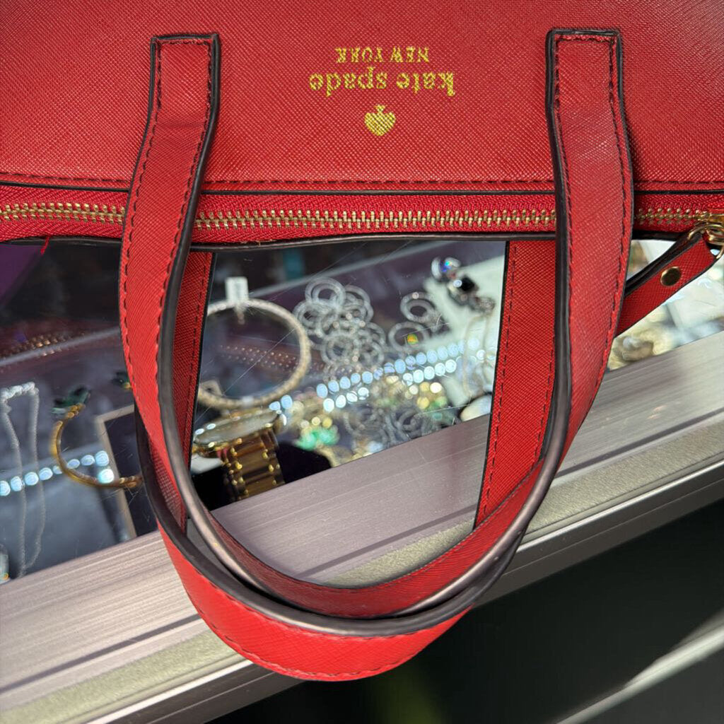 Kate Spade Greta Court Ina Glitter Small Satchel No Long Strap