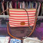 Dooney Monogram Sullivan Striped Crossbody