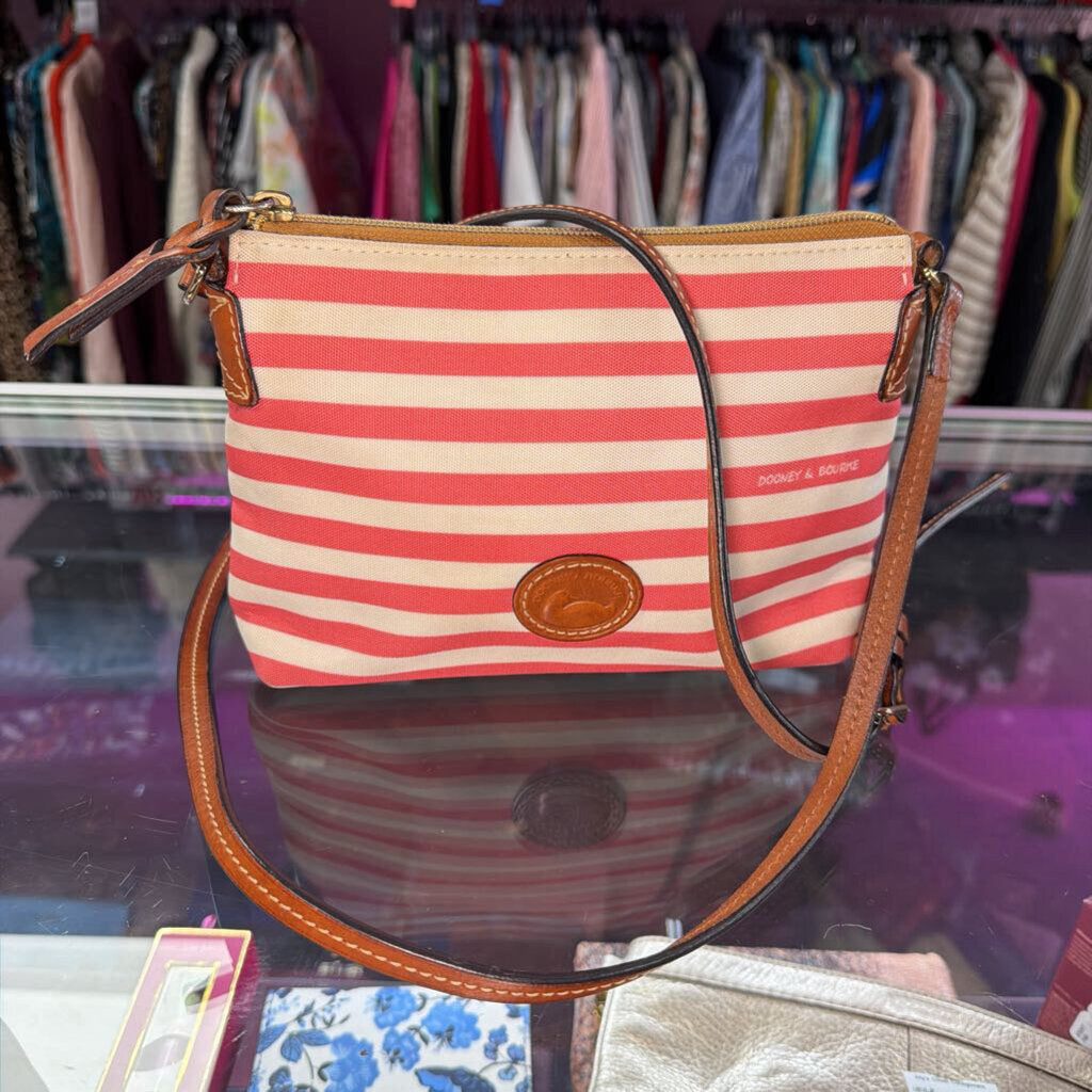 Dooney Monogram Sullivan Striped Crossbody