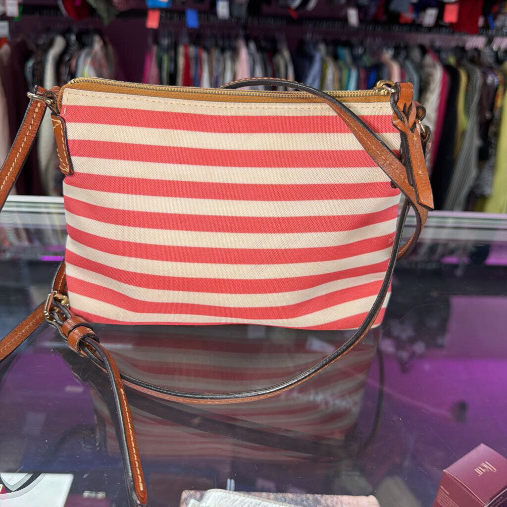 Dooney Monogram Sullivan Striped Crossbody