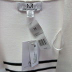 MD L/S NWT striped cardigan