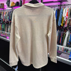MD L/S B/F shacket w/front pockets