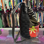 Sandy Hall Mix Fabric Multi patten Slingpack