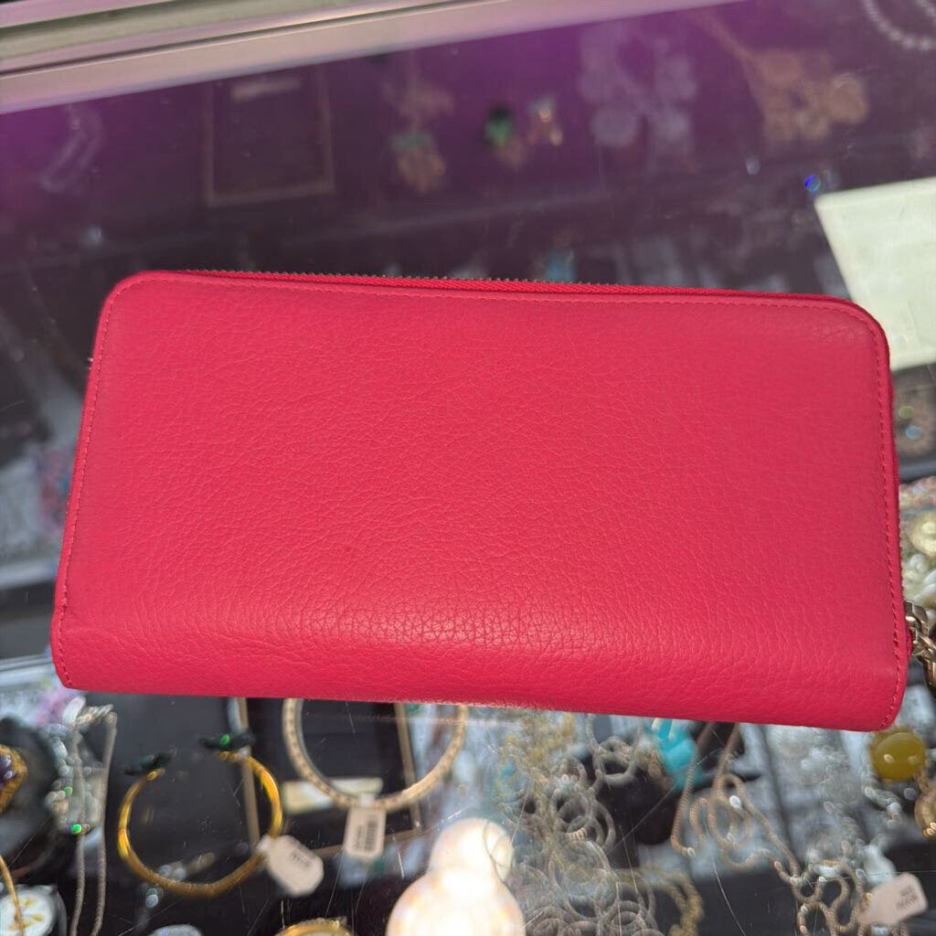 Etienne Aigner Faux Leather Long Wallet