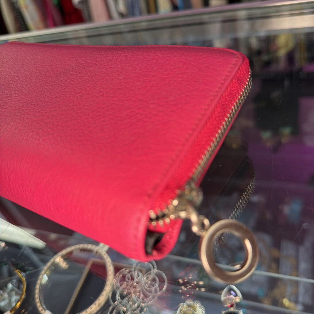 Etienne Aigner Faux Leather Long Wallet