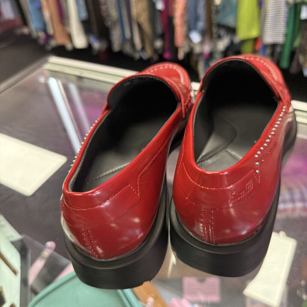 7.5 Sarto Studded Patent Loafer