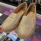 8 Giani Bernini Metallic Espadrille Loafer