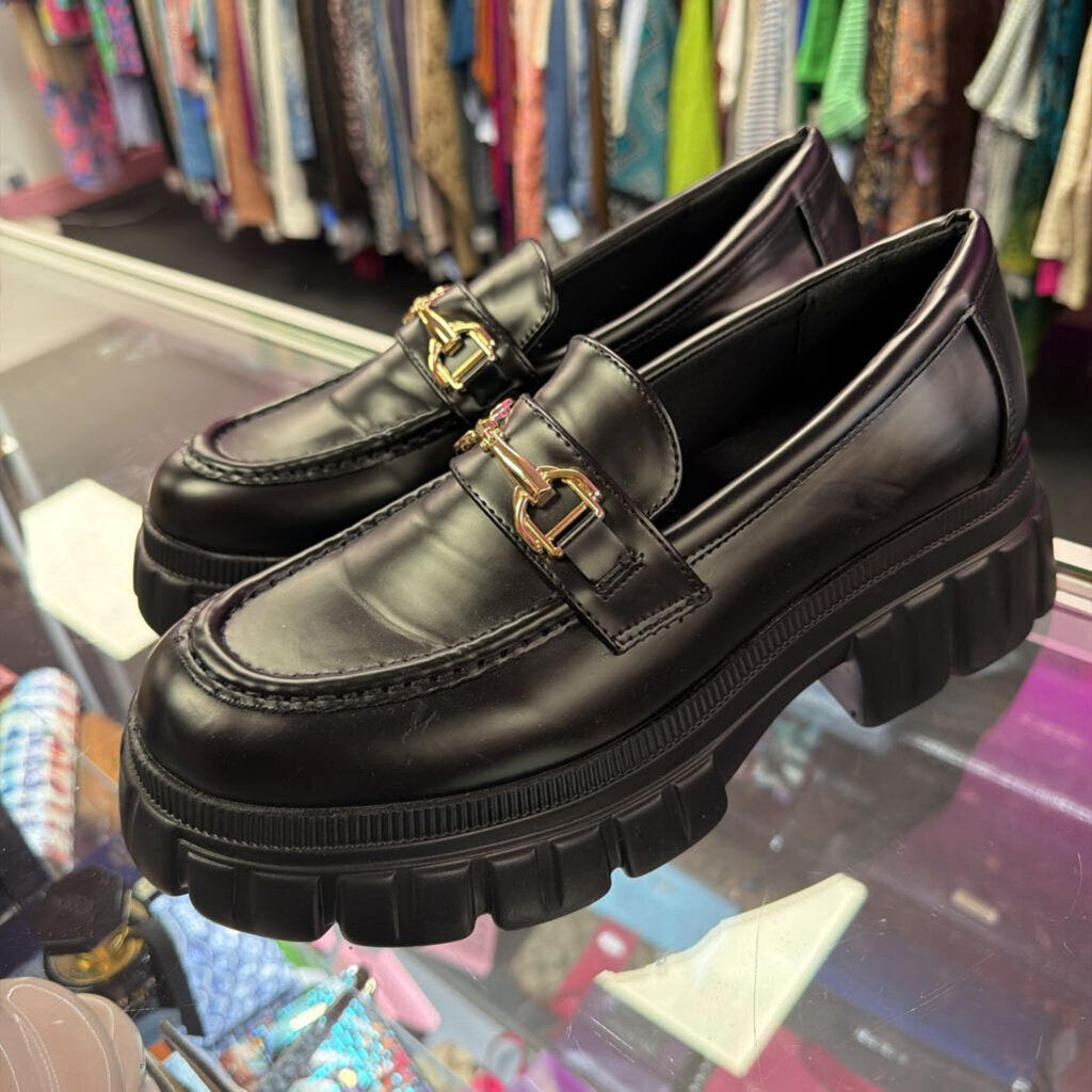 6 Asos Chunky Loafer Chain Detail Loafer