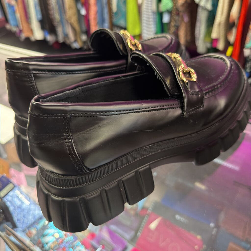 6 Asos Chunky Loafer Chain Detail Loafer