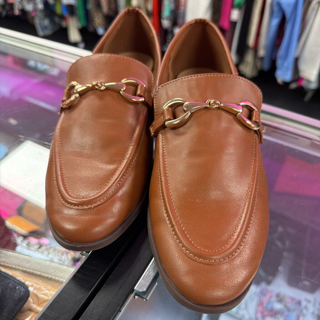 9.5 Loft Leather Chain Loafer
