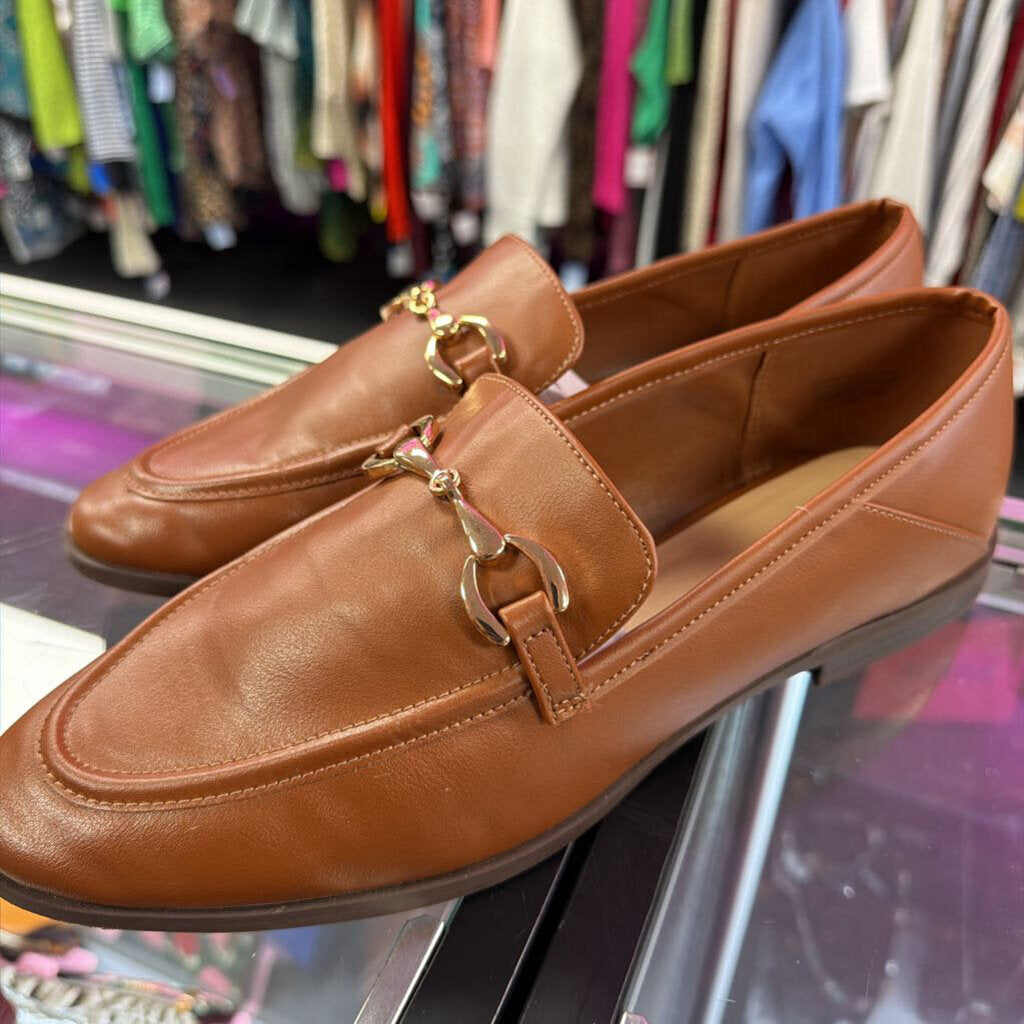 9.5 Loft Leather Chain Loafer
