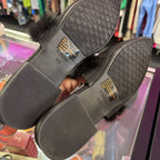 9.5 Birdies Dove Furry Pointed Slide on Shoe