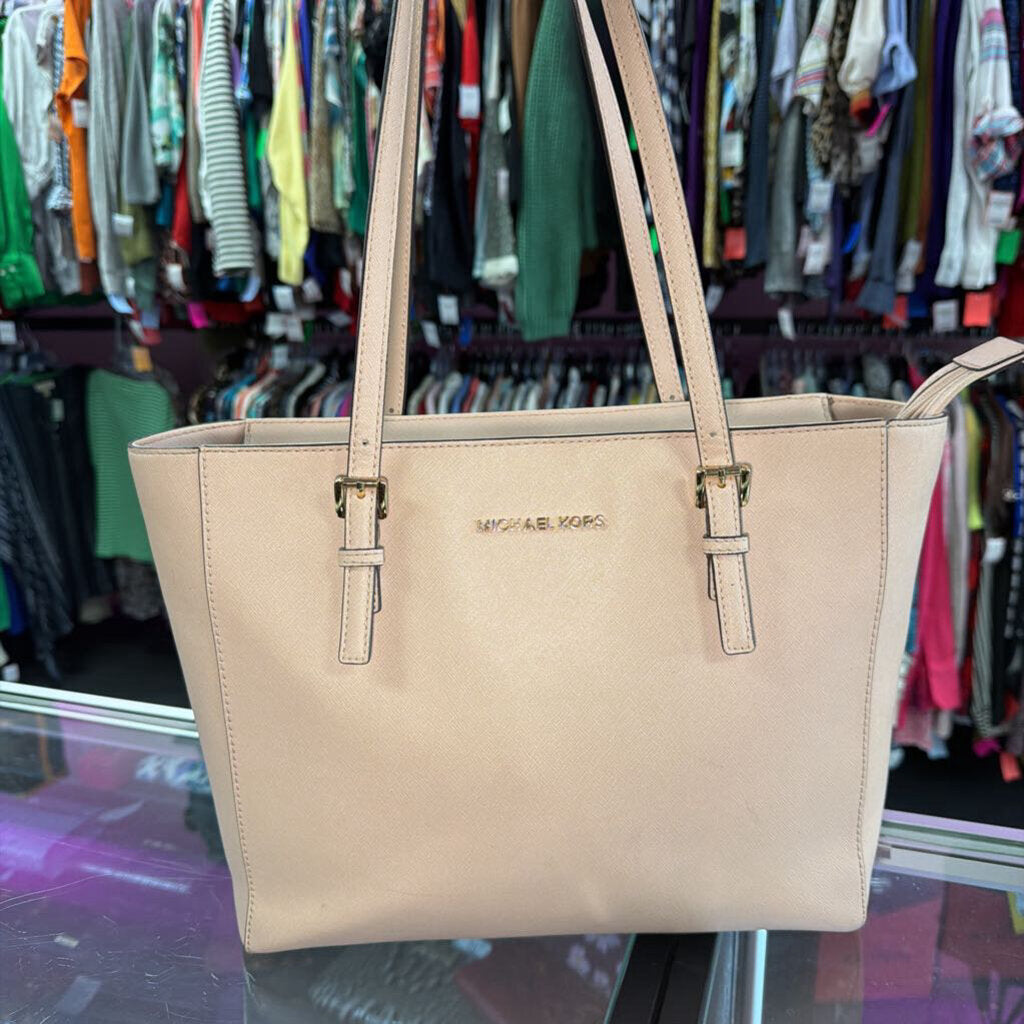 Michael Kors Jet Set Travel Tote Zip Top As Is