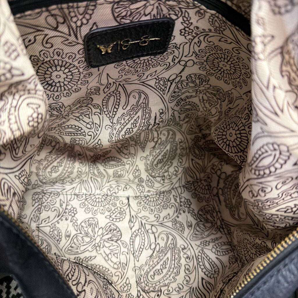 Jessica Simpson Cassidy Crossbody Vegan Leather Embroidery Detail