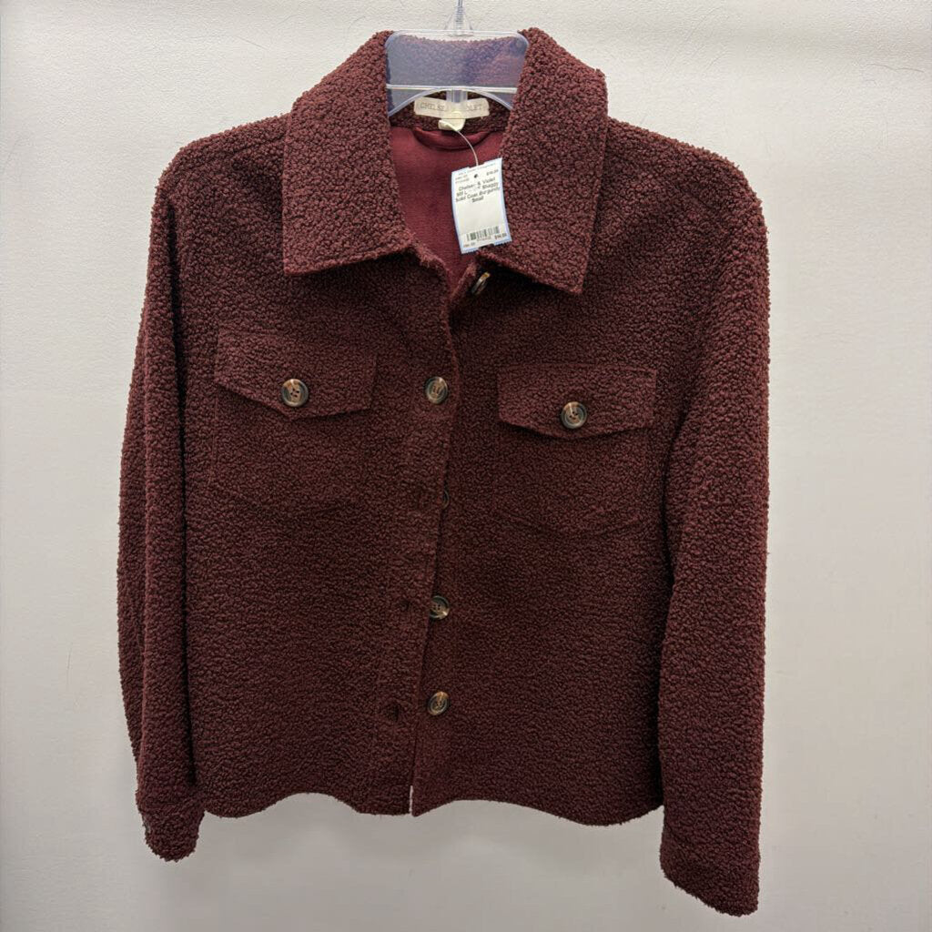 SM L/S B/F Shaggy Solid Coat