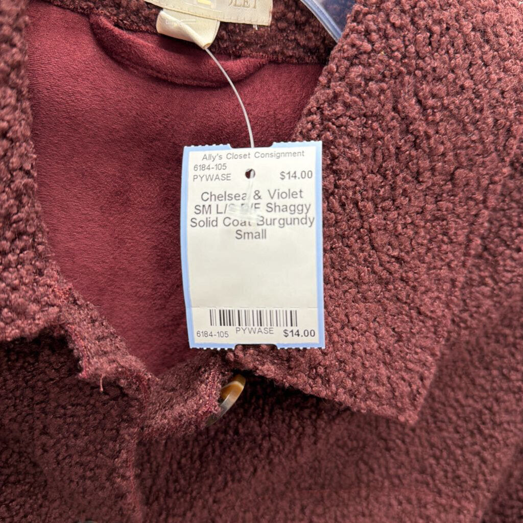 SM L/S B/F Shaggy Solid Coat