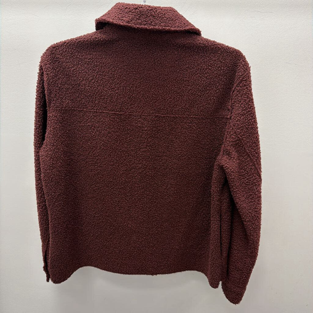 SM L/S B/F Shaggy Solid Coat