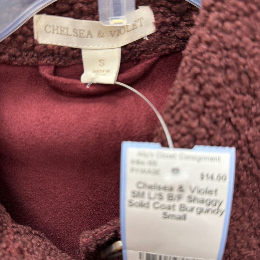 SM L/S B/F Shaggy Solid Coat