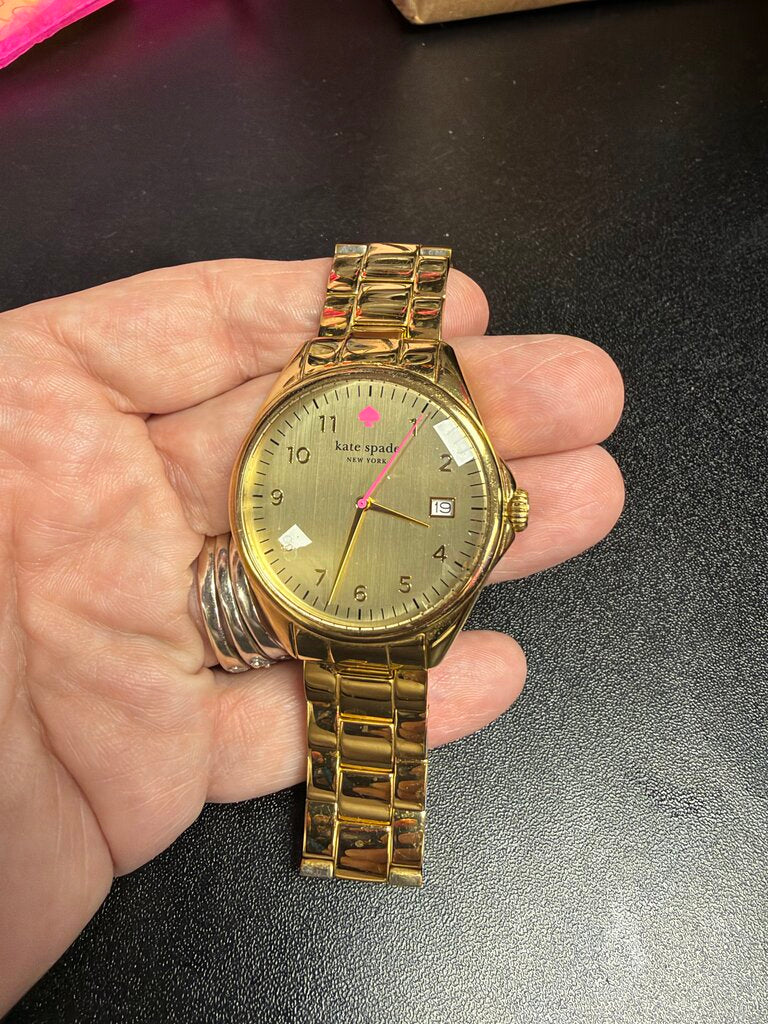 Kate Spade Seaport Grand Quartz Watch New Battery