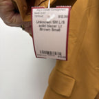 SM L/S solid blazer