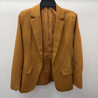 SM L/S solid blazer