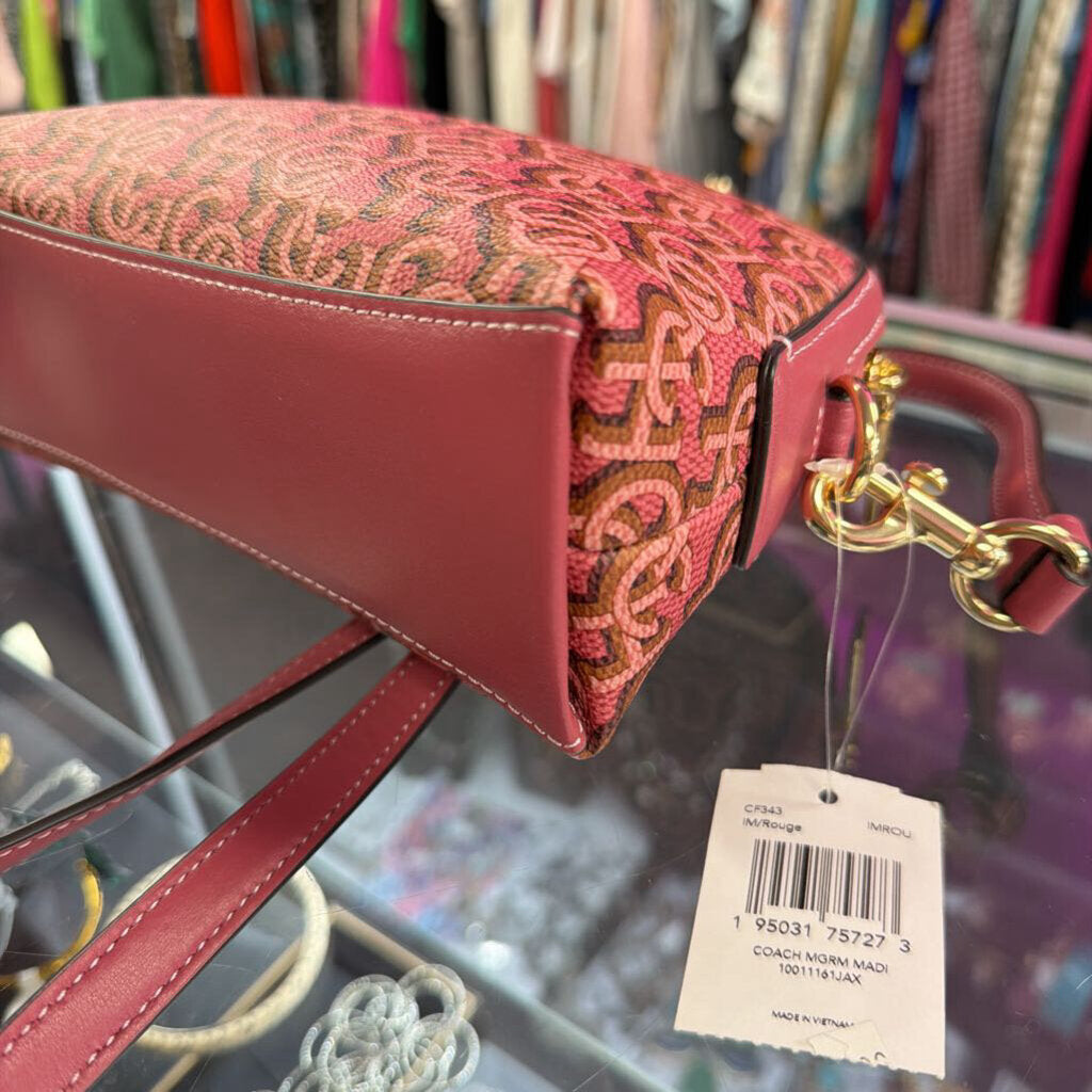 Coach NWT Madi Monogram Crossbody