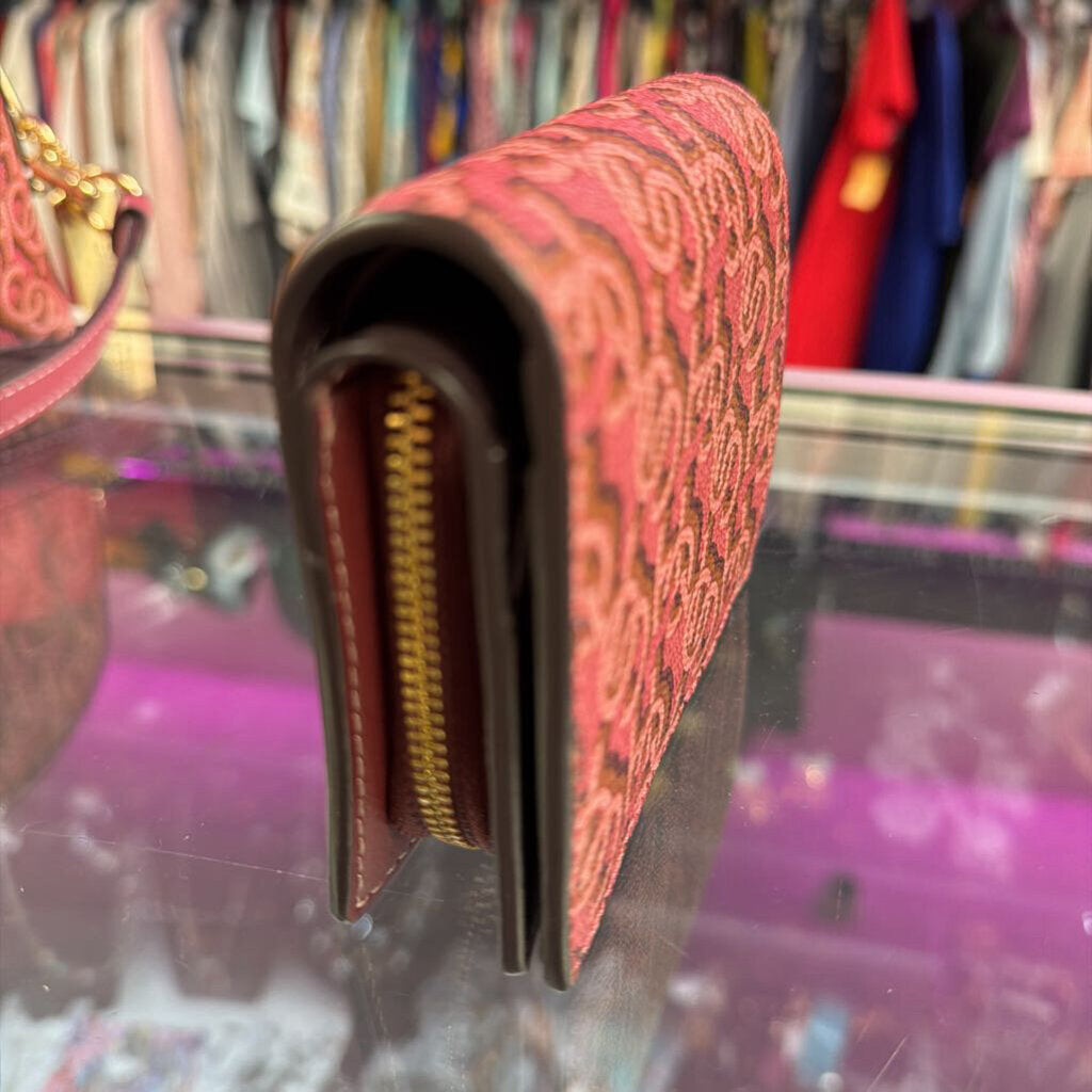 Coach NWT Snap Monogram Wallet