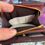 Coach NWT Snap Monogram Wallet