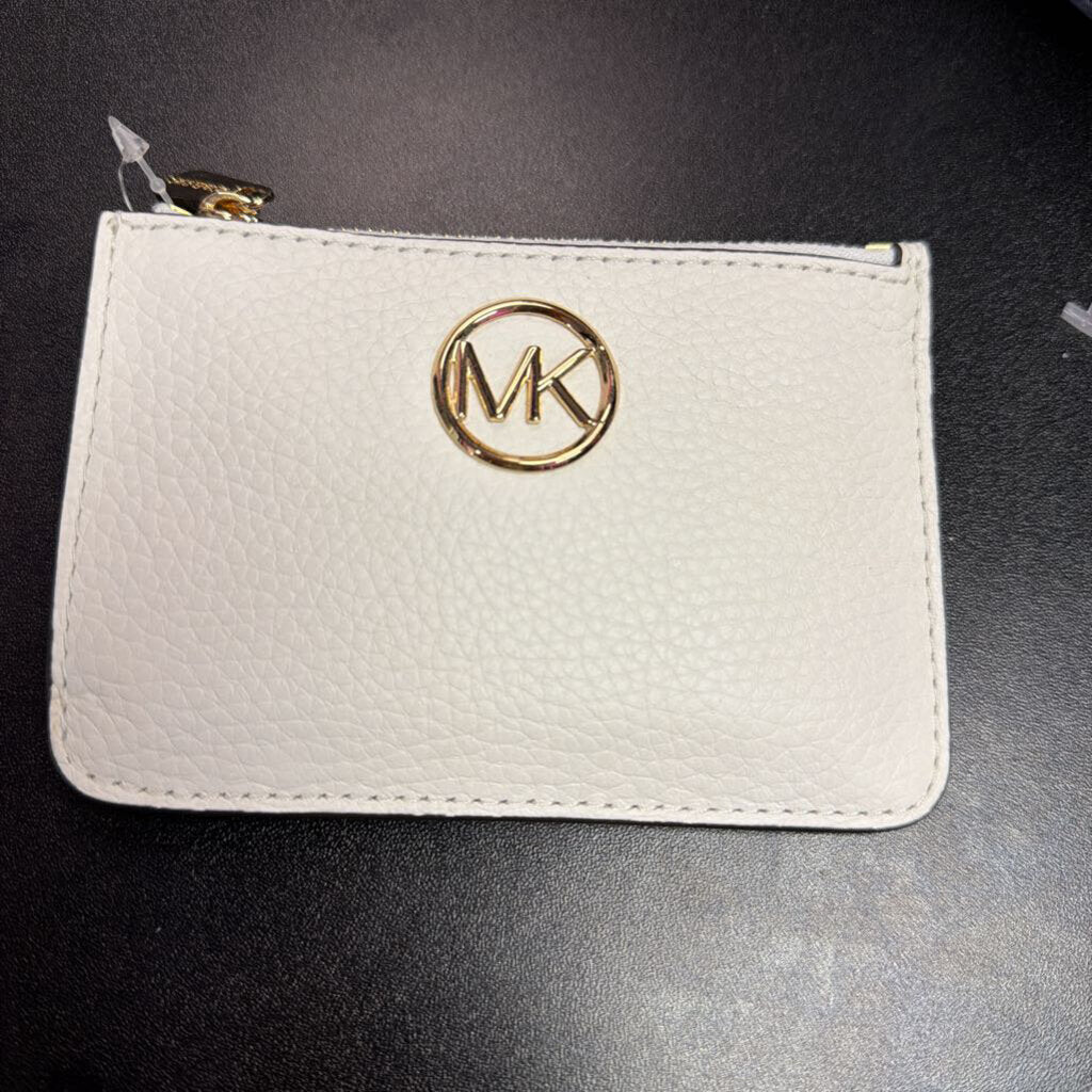 Michael Kors NWT Fulton Small Zip Top Coin Pouch