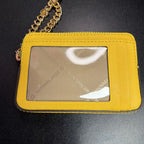 Michael Kors Saffiano Leather Chain Card Case