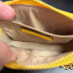 Michael Kors Saffiano Leather Chain Card Case