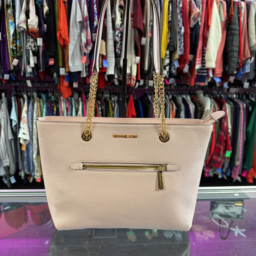 Michael Kors Jet Set Chain Strap Zip Top Tote